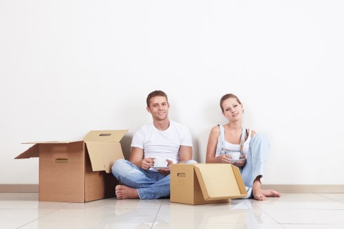 Commercial furniture pick-up for offices and shops near Elephant and Castle