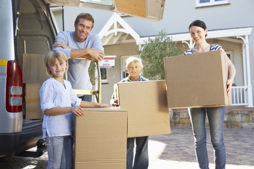 Local van service for flat moves in South London