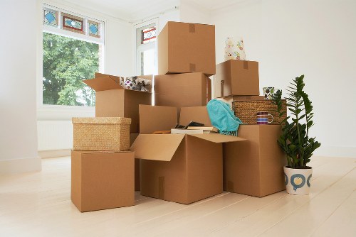 Commercial moving van service for office equipment and local transport